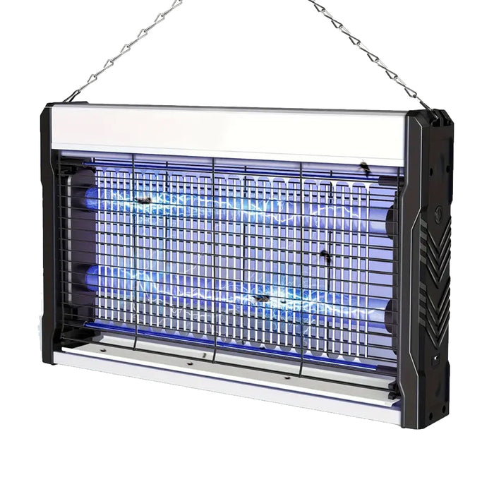 Lámpara antimosquitos, Lampara mata insectos, mosquitos, moscas, polillas, Mata mosquitos eléctrico interior y exterior con luz UV, Libre de químicos, Seguro de usar en dormitorio, cocina, terraza