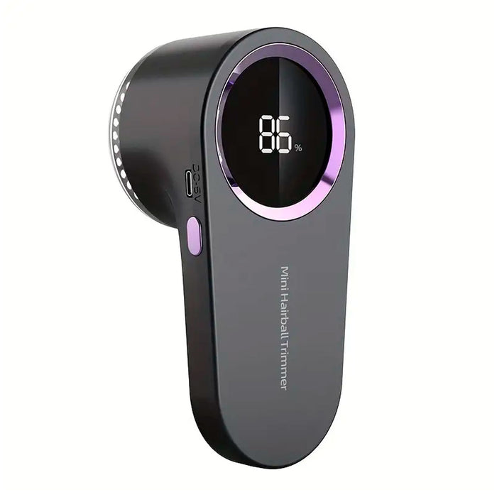 Quitapelusas electrico recargable, Quita bolas de la ropa, Pantalla LCD, Carga por Type-C