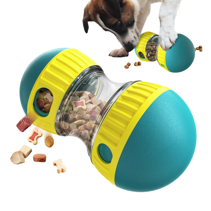 Juguete interactivo para perros, Alimentador, Dispensador de golosinas, Comedero de rompecabezas para perros, Alimentación lenta para masticables